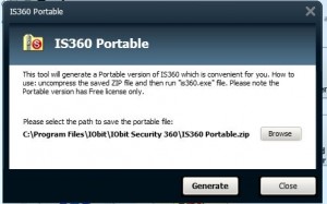 Build a portable version of security 360