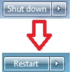 Change windows default power button