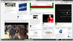 facebook newspaper view of my account