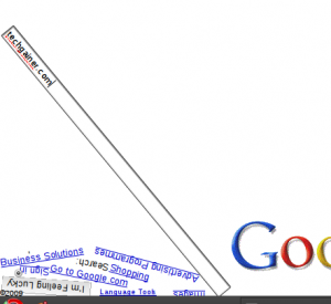 perform search in broken google