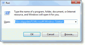 %LOCALAPPDATA%\Microsoft\Windows Sidebar\