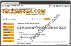 filesuffix.com Screenshot