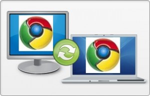 Sync chrome extensions bookmarks themes apps among multiple remote computers