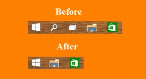 Easily Remove Windows 10 Taskbar Search and Task View Buttons | TechGainer