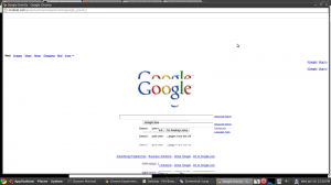 all Google elements are falling down