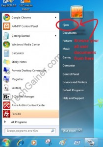 browse user documents from rijans