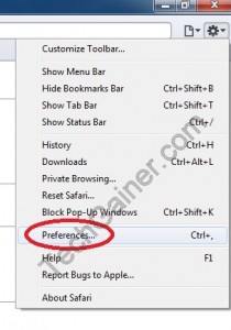 Disable java script on mac safari