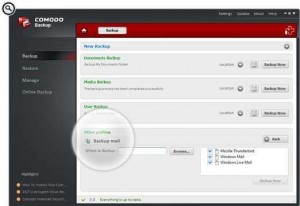 Comodo Backup Software