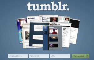 Tumbler home page