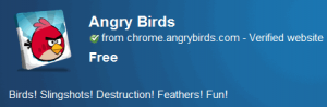 Play angry birds online google chrome web store app