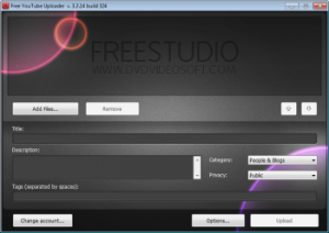 Youtube Uploader : Upload Videos to Youtube without going to Youtube