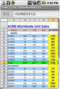 Documents on the go for android