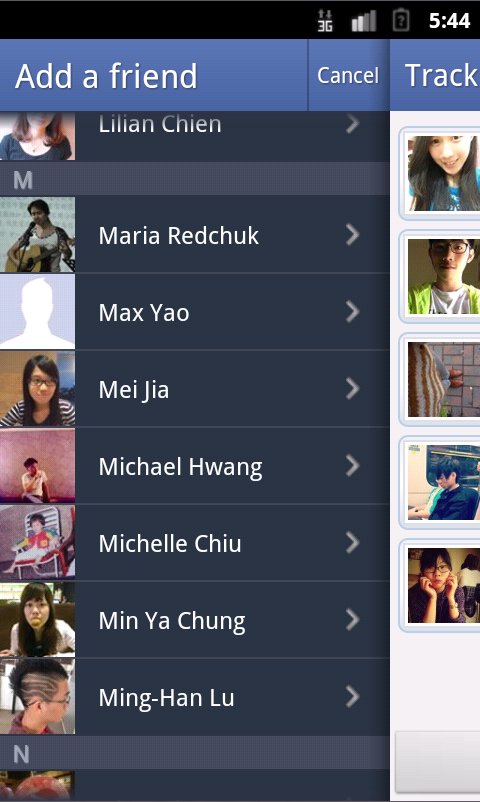 Add friends for online alert