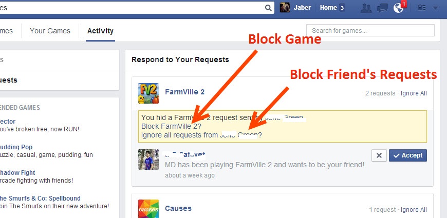 Block Game or Friend