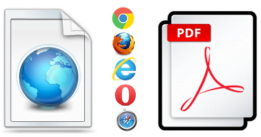 Save Web Pages as PDF in Chrome, Firefox and Other Browsers