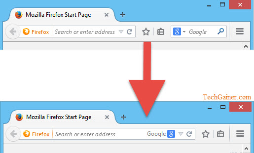 Combine Firefox Address Bar and Search Bar into One Like Chrome