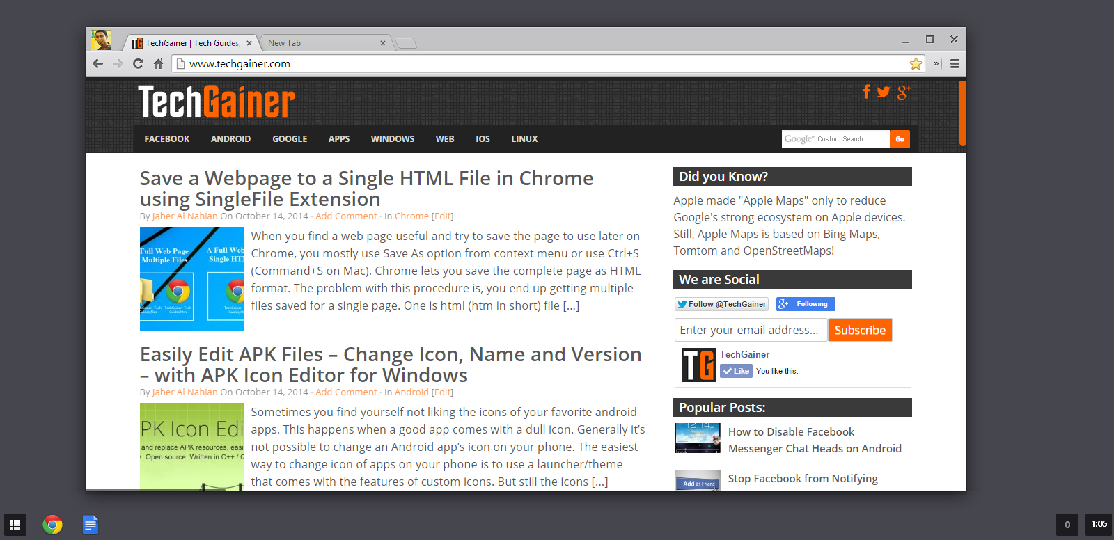Stop Google Chrome from Always Running in Windows 8 Mode
