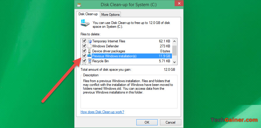Mark Previous Windows Installations