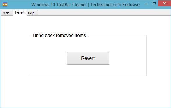 Revert Taskbar buttons