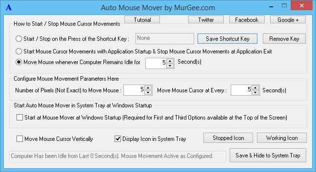 Auto Mouse Mover for Windows