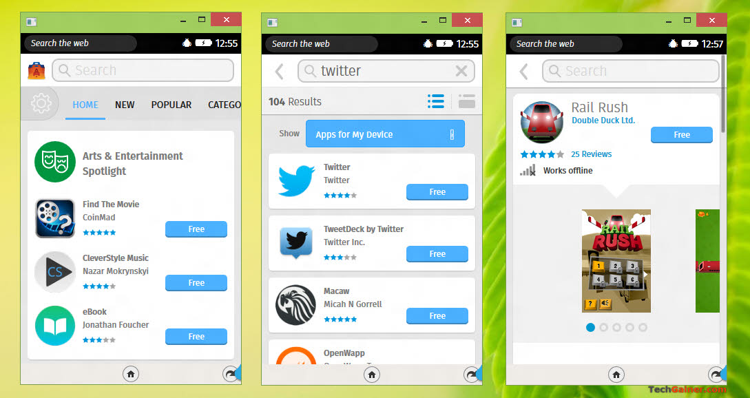 Firefox OS Marketplace (app store)