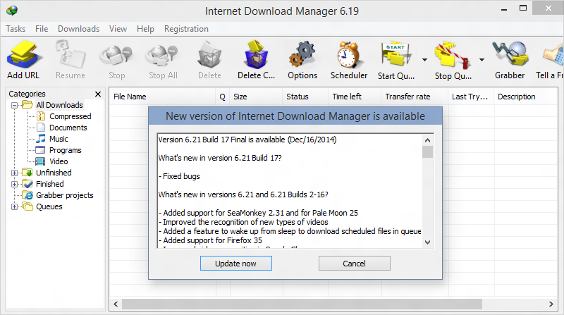 How to Disable Internet Download Manager Automatic Update Check