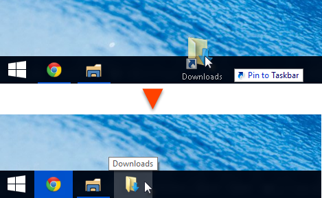 2 Ways to Directly Pin a Folder or Drive to Taskbar in Windows