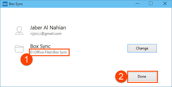 Review changed location