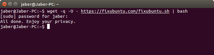 Enable privacy protection in Ubuntu Unity