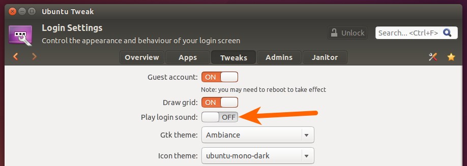 How to Disable or Change Ubuntu Startup Sound at Login Screen
