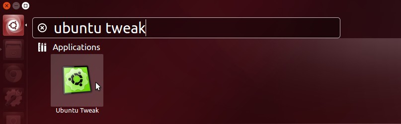 Ubuntu Tweak in Dash